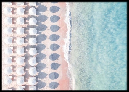 White Umbrellas Poster in the group Prints / Nature at Desenio AB (10632)