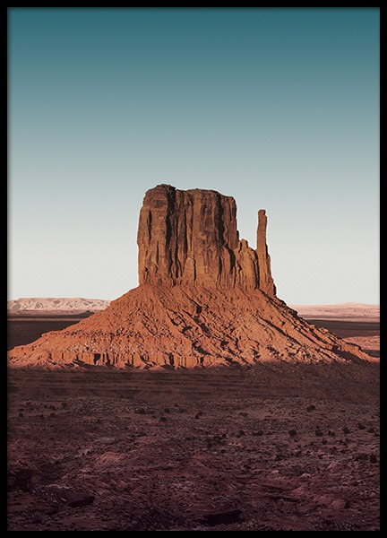 West Mitten Butte Poster in the group Prints / Nature at Desenio AB (11889)