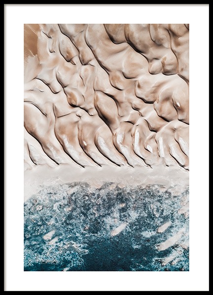 Desert Contrast Poster in the group Prints / Nature / Deserts at Desenio AB (13410)