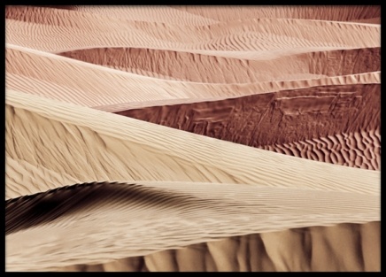 Desert Sand Dunes Poster in the group Prints / Nature / Deserts at Desenio AB (13415)