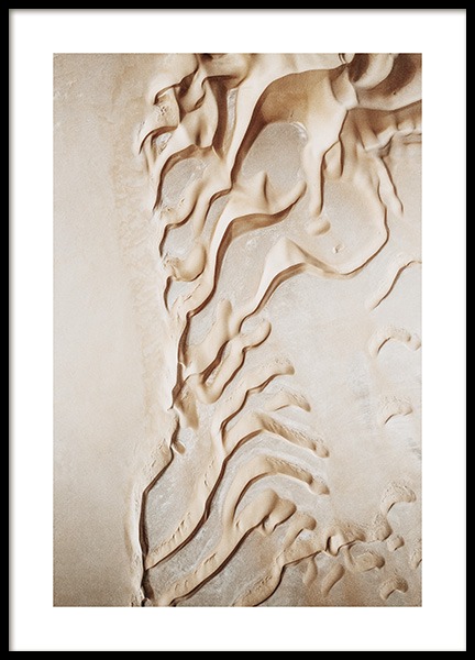 Curvy Desert Dunes Poster in the group Prints / Nature / Deserts at Desenio AB (13833)