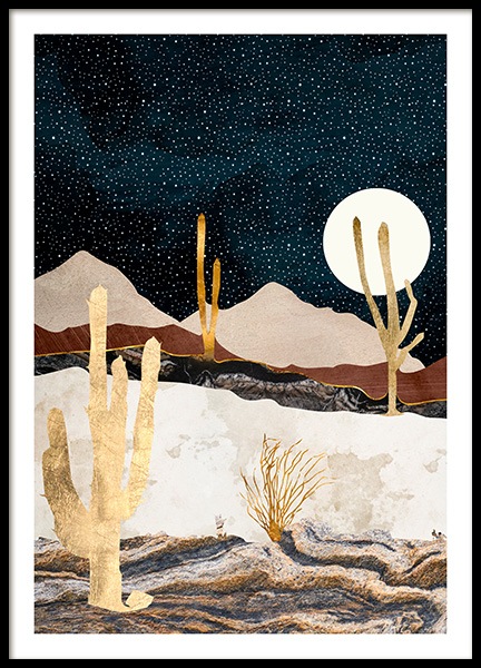 Desert View Poster in the group Prints / Art prints at Desenio AB (14195)