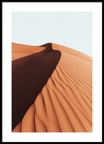 Wahiba Sands Poster in the group Prints / Nature / Deserts at Desenio AB (14443)