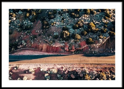 Desert Road Poster in the group Prints / Nature at Desenio AB (2889)
