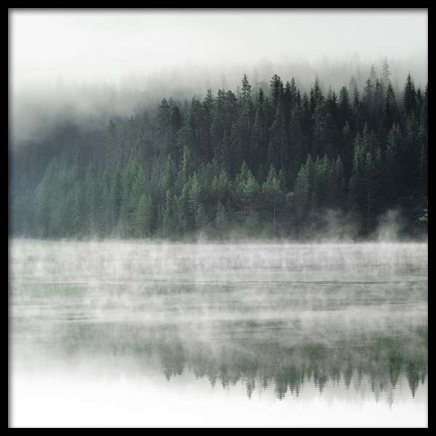 Misty Mirror One Poster in the group Prints / Nature at Desenio AB (3565)