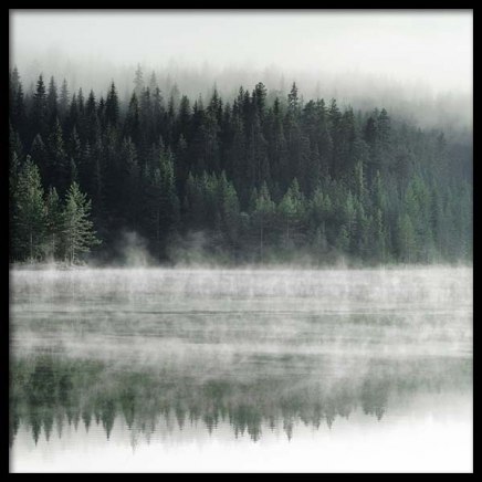 Misty Mirror Two Poster in the group Prints / Nature at Desenio AB (3566)