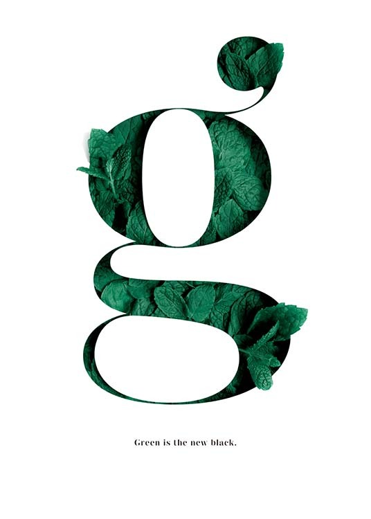 Green Is The New Black Poster