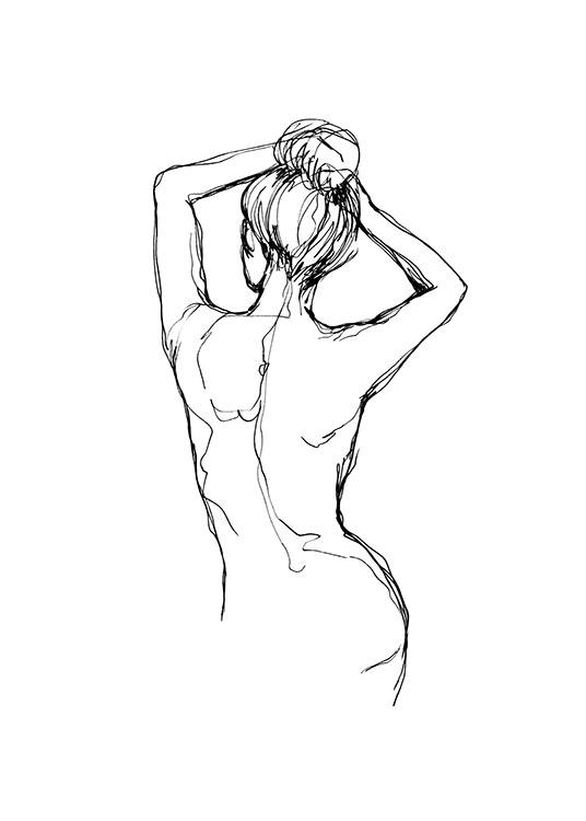 Undressed Sketch Poster