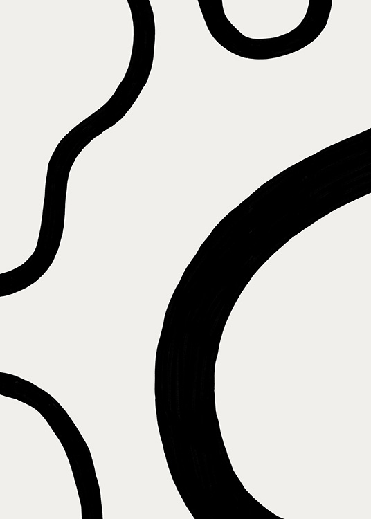 Abstract Shapes No4 Poster