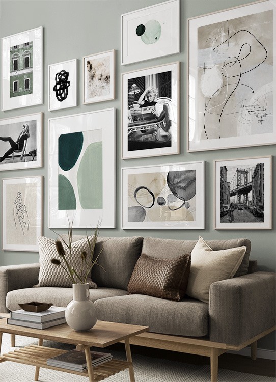 Texture Line Hands Poster / Art prints at Desenio AB (11429)