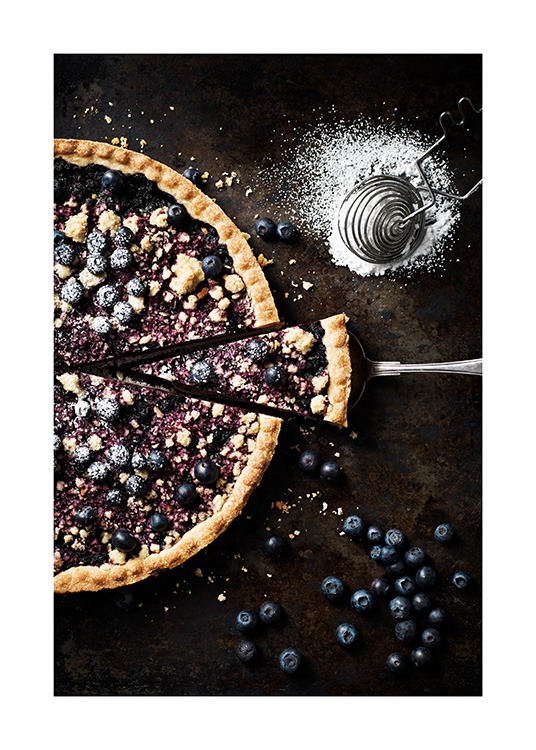 Blueberry Pie Poster