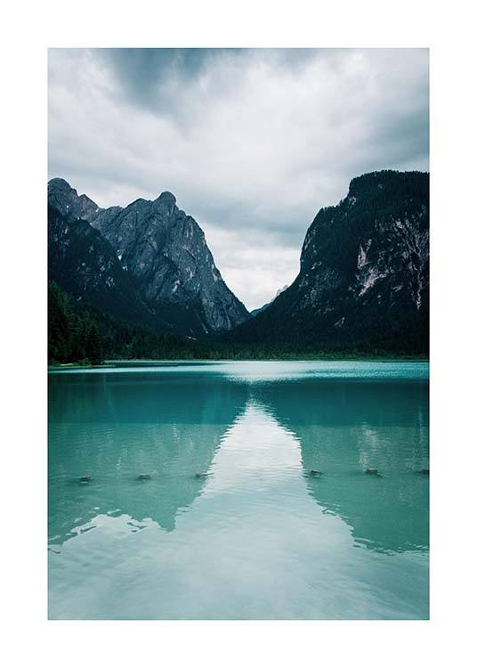 Dobbiaco Lake Poster