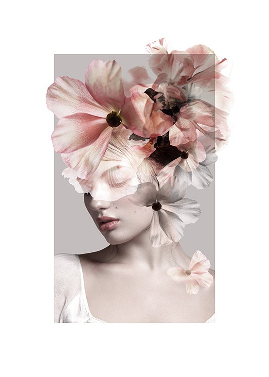 Feminine Flowers No1 Poster