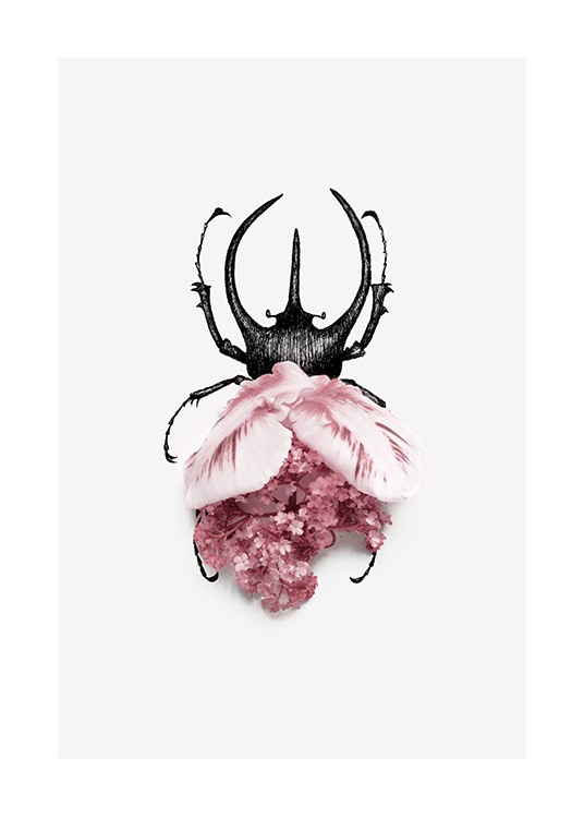 Flower Bug Poster