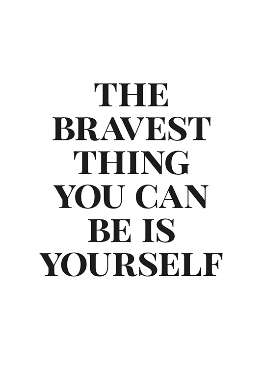 Bravest Thing Poster