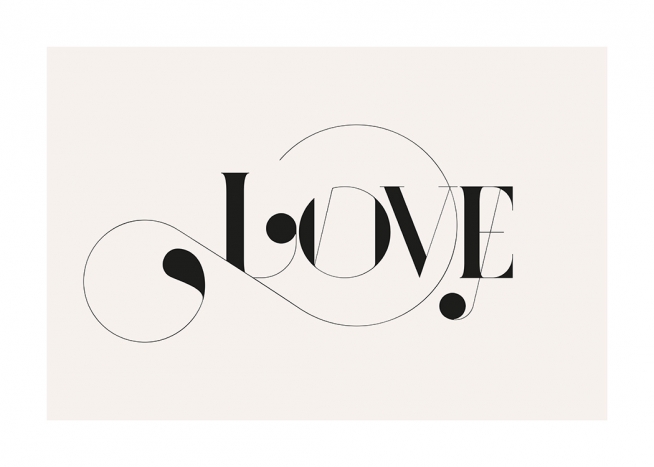 Love Decorative Poster