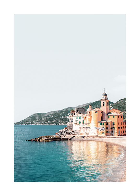 Riviera Coast Poster