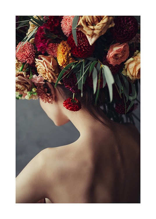 Flower Head No1 Poster