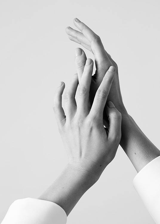 Sensual Hands Poster
