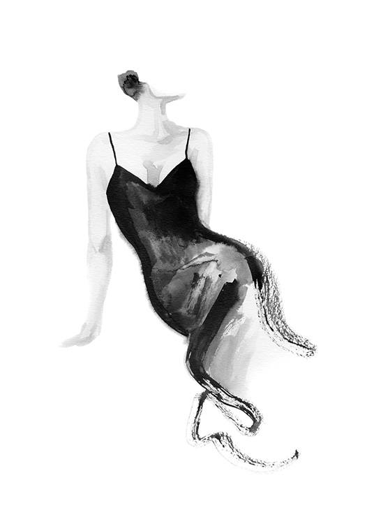 Fashion Illustration No2 Poster