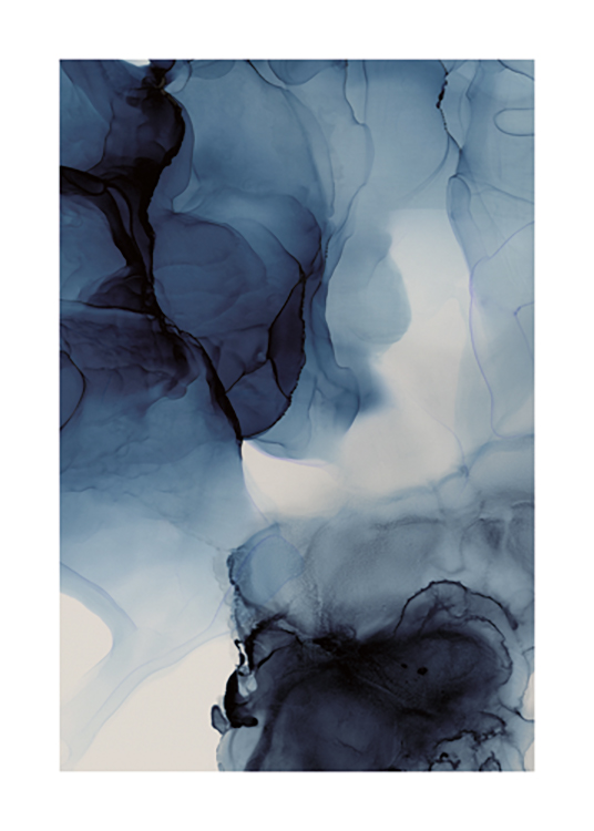 Liquid Formations No3 Poster
