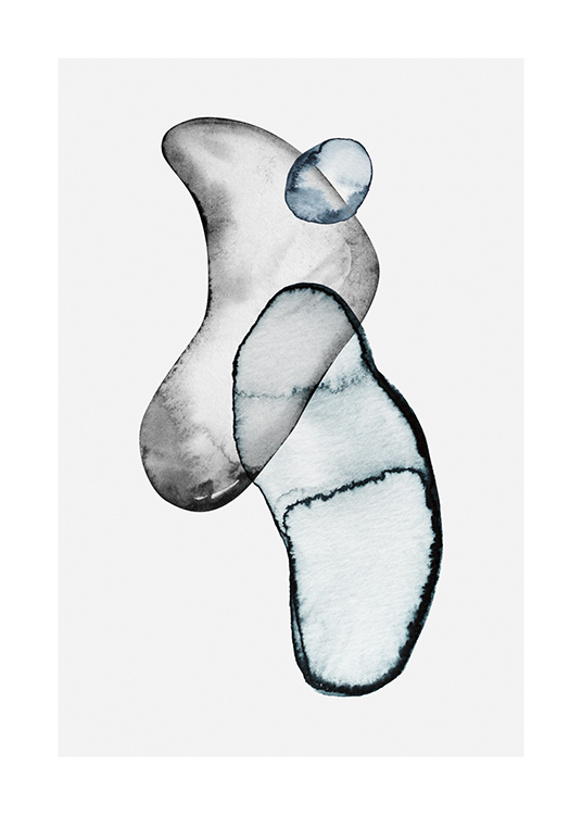 Sheer Watercolor No1 Poster