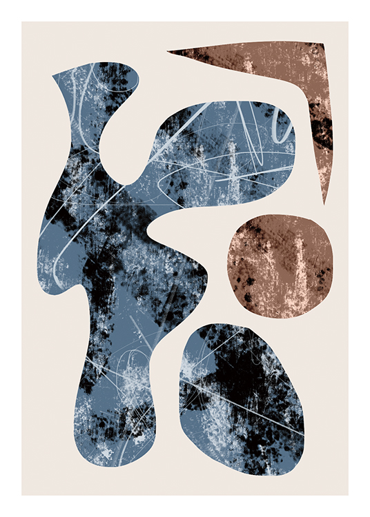 Abstract Organisms No1 Poster