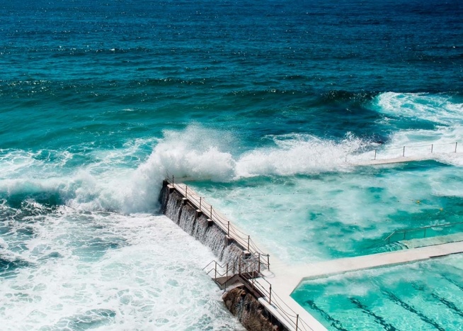 Bondi Beach Ocean Pool Poster