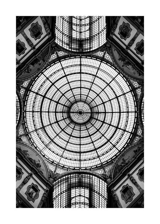 Glass Dome Poster