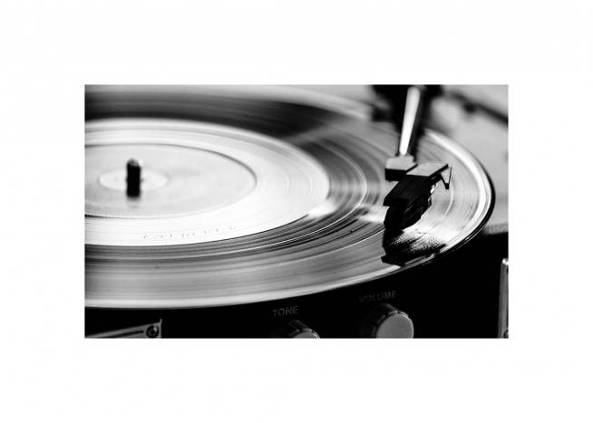 Record Player Poster