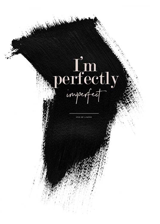 Perfectly Imperfect Poster