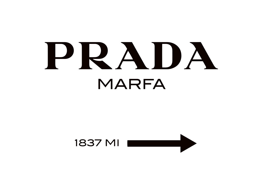 Prada, Poster