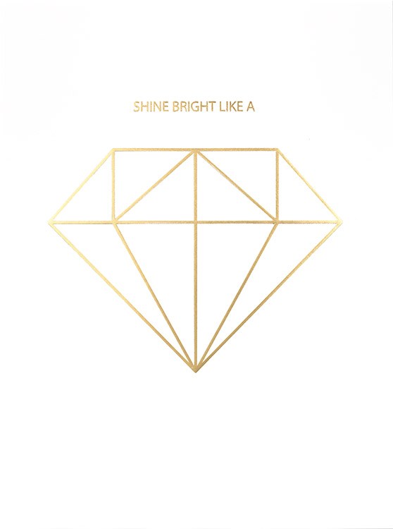 Diamond Gold, Posters