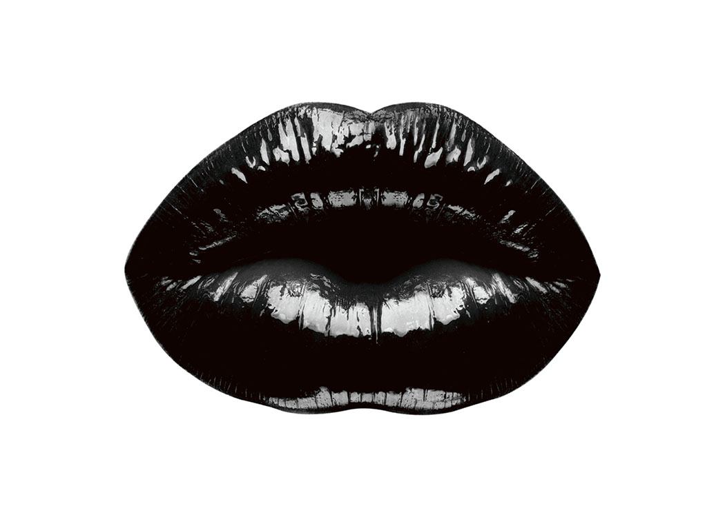 Poster With Black Lips Stylish Modern Prints Deseniocomau