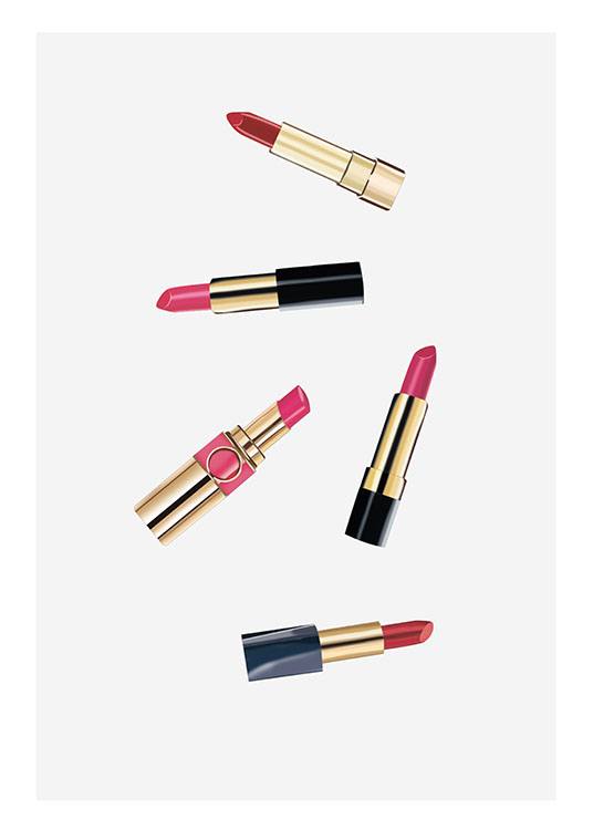 Lipsticks, Poster