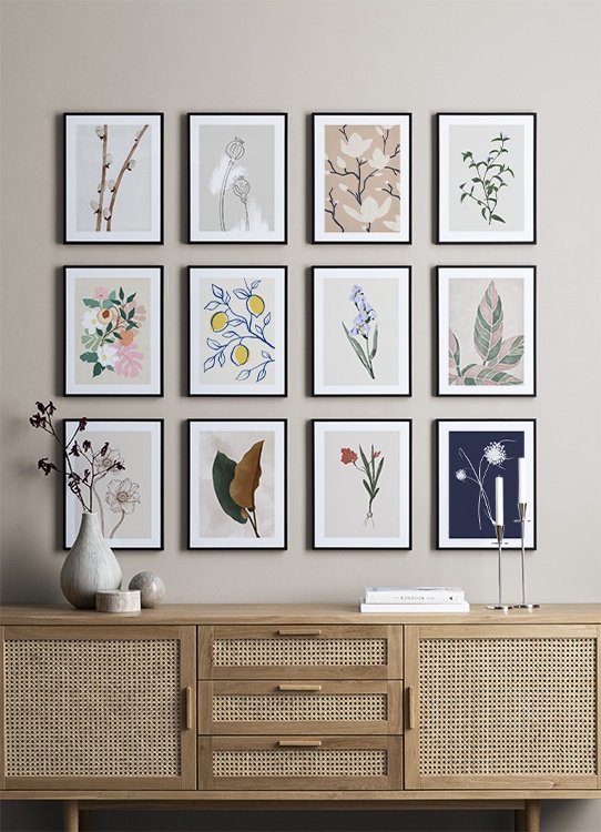 Botanical Art Calendar Wall calendar