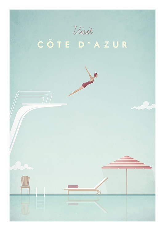Cote d'Azur Poster