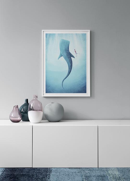 Whale Shark Poster