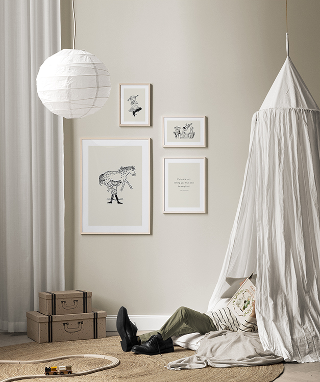 Beige illustrations