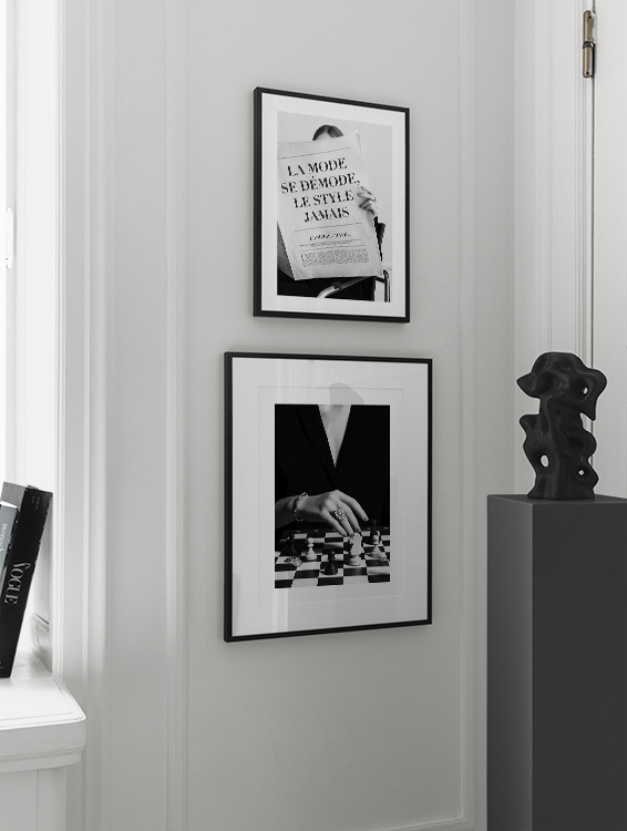 Soft contrast art